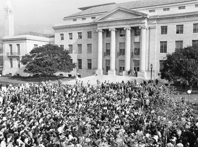UC Berkeley Free Speech Movement 1964